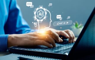 working-on-laptop-using-ai